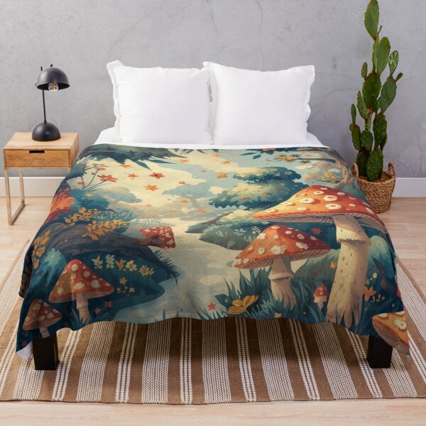 Item preview, Magical Forest Pattern – Whimsical Woodland Seamless Design in Pastel Colors designed and sold by Art70shop.
