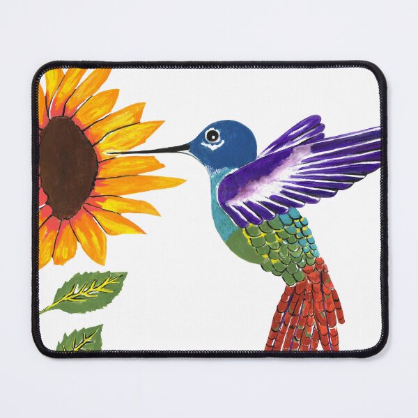 Item preview, Beautiful Hummingbird And Sunflower designed and sold by Sartoris Art.