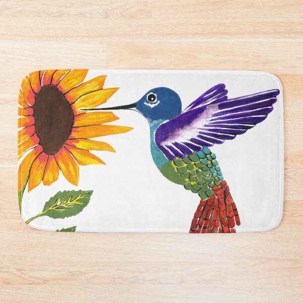 Item preview, Beautiful Hummingbird And Sunflower designed and sold by Sartoris Art.