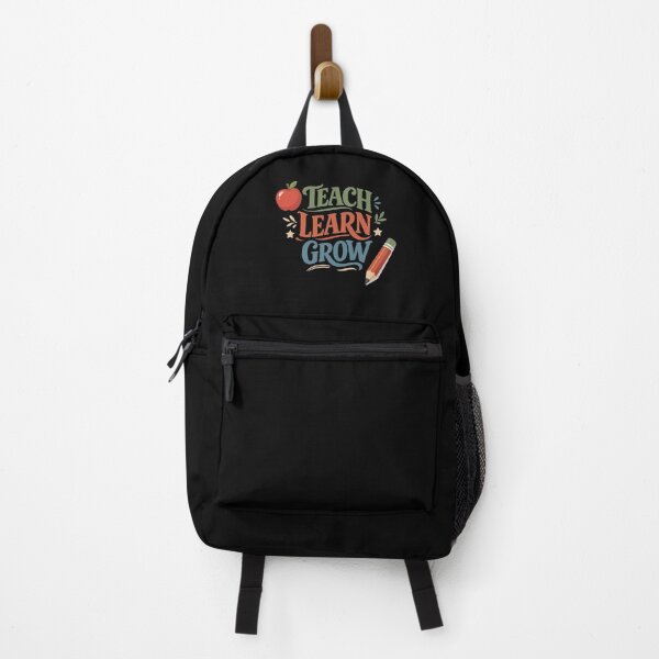 Item preview, Teach Learn Grow Apple & Pencil – Teacher Gift designed and sold by stylishdzign.