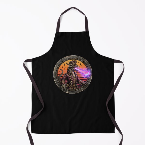 Item preview, Retro Pirate King Dragon Lizard Vintage Badge designed and sold by DuckOddity.