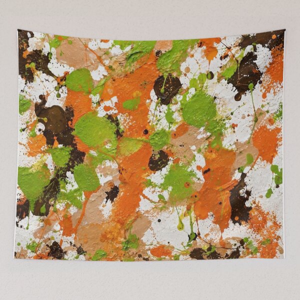 Item preview, Billiards and Pool Table Mixed Media Pop Art designed and sold by THE SPLATTERED HAUS BY SAGE BANKS.
