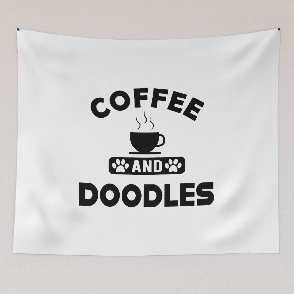 Item preview, Coffee and Doodles Paw Prints Graphic designed and sold by GiaoCalonas.
