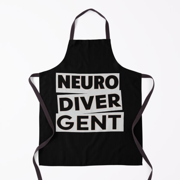 Item preview, Neurodivergent Ransom Note Typography designed and sold by weirdove.