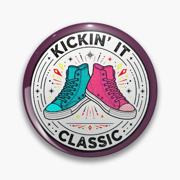 Item preview, Kickin It Classic | Retro Design Vintage Sneakers designed and sold by AstronautMerch.