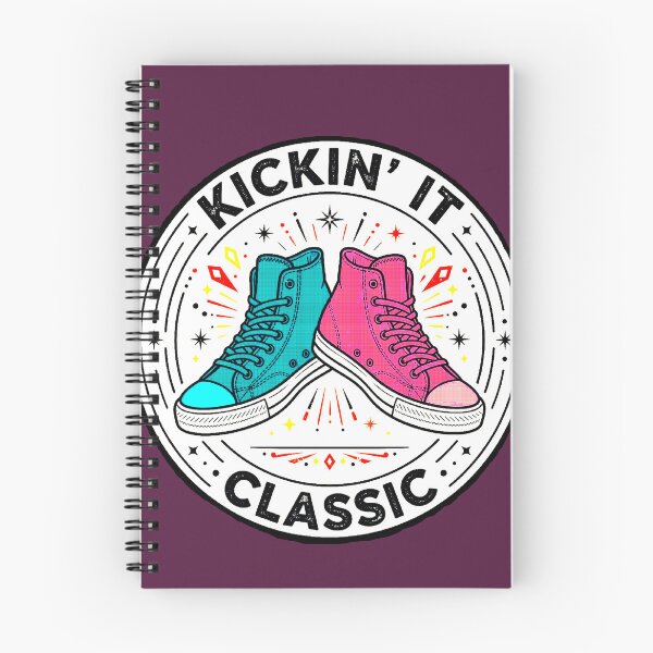 Item preview, Kickin It Classic | Retro Design Vintage Sneakers designed and sold by AstronautMerch.