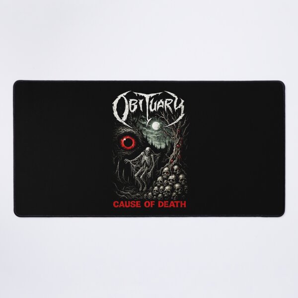 Item preview, Obituary – Cause of Death Classic Album Artwork Illustration designed and sold by interdesigner.