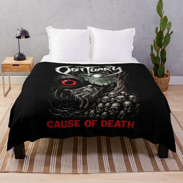 Item preview, Obituary – Cause of Death Classic Album Artwork Illustration designed and sold by interdesigner.