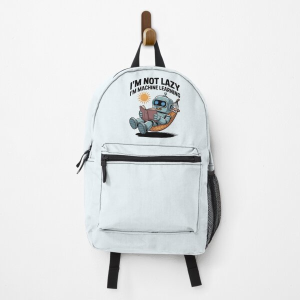 Item preview, I'm Not Lazy, I'm Machine Learning – Funny AI Robot Design designed and sold by Jollys-ArtShop.