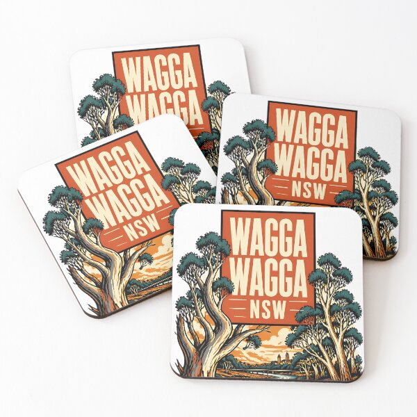 Item preview, Wagga Wagga New South Wales Australia Vintage Travel Poster designed and sold by TravelersGems.