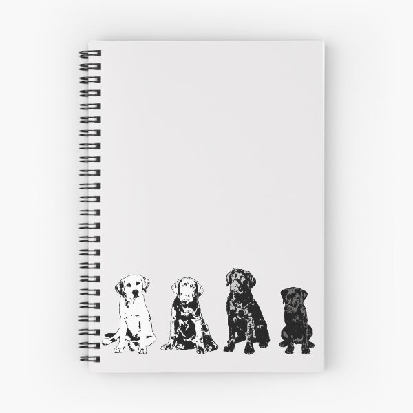 Item preview, Rainbow of Puppy Love - Black and White Labrador Puppies designed and sold by LittleMissTyne.