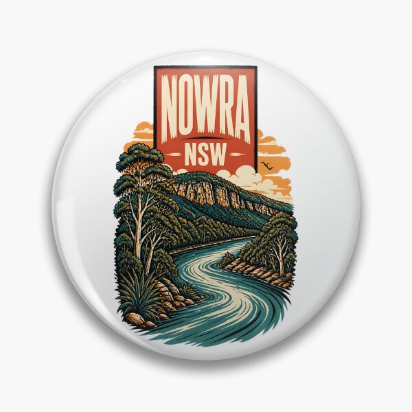 Artikelvorschau, Vintage-Reiseposter Nowra, New South Wales, Australien entworfen und verkauft von TravelersGems.