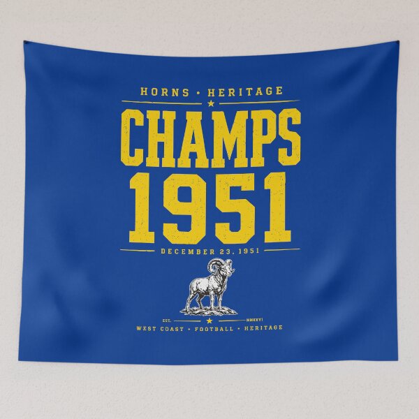 Item preview, Champs 1951 — Vintage West Coast Football Heritage designed and sold by elcarnero.