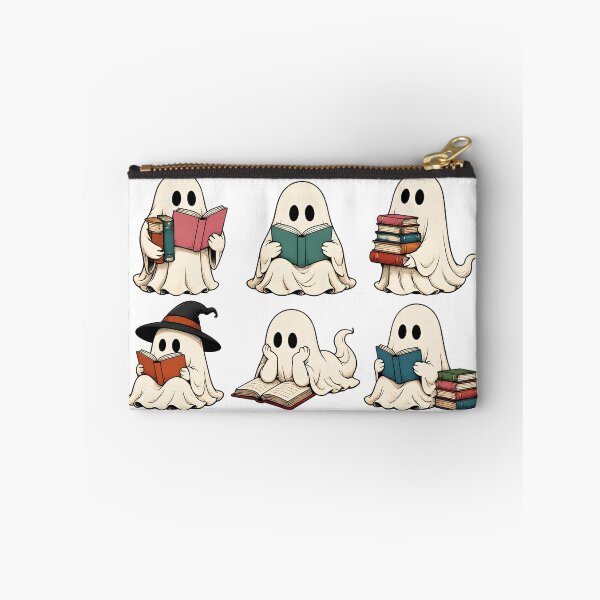 Item preview, Cute Ghosts Reading Books Halloween Book Lover designed and sold by CraftEvo.