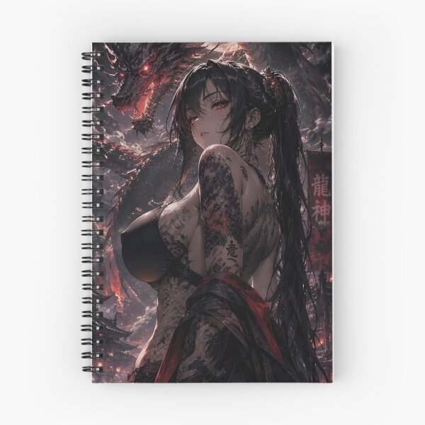 Item preview, Dark Dragon Empress – Japanese Fantasy Warrior Anime Art designed and sold by Dyan4.