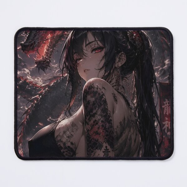 Item preview, Dark Dragon Empress – Japanese Fantasy Warrior Anime Art designed and sold by Dyan4.