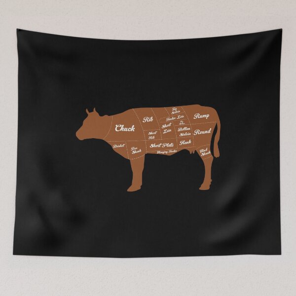 Item preview, Barbecue Beef Cow Meat Butcher Pitmaster Grill Grilling Gift designed and sold by Bronby.