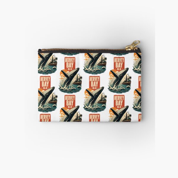 Item preview, Hervey Bay Queensland Australia Vintage Travel Poster designed and sold by TravelersGems.