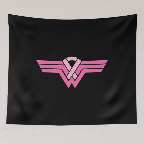 Item preview, Superhero Ribbon - Breast Cancer Awareness designed and sold by MyBalBooly.