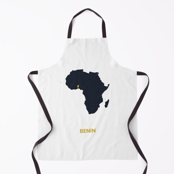 Item preview, Benin Highlighted on Africa Map Print designed and sold by Whoopau.
