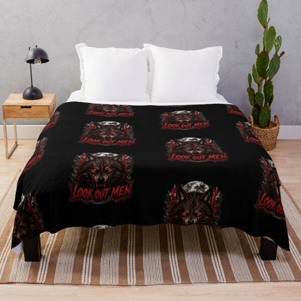 Item preview, Look Out Men Demonic Wolf designed and sold by BullBooy.