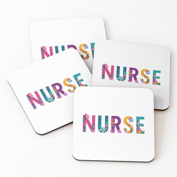 Item preview, NURSE Vibrant Medical Lettering designed and sold by YNELENT.