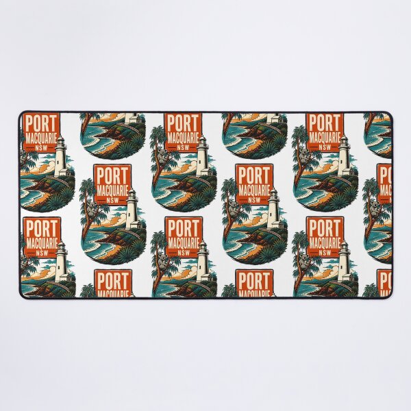 Item preview, Port Macquarie New South Wales Australia Vintage Travel Poster designed and sold by TravelersGems.