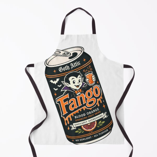 Item preview, Fango Blood Orange Soda | Gothic Soft Drink Can Illustration | Vintage Tattoo Style | Goth Attic designed and sold by gothattic.