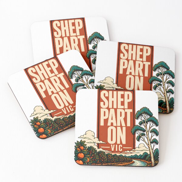 Item preview, Shepparton Victoria Australia Vintage Travel Poster designed and sold by TravelersGems.