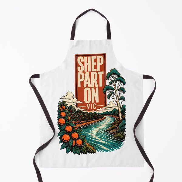 Item preview, Shepparton Victoria Australia Vintage Travel Poster designed and sold by TravelersGems.