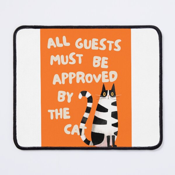 Item preview, Cool Cats Live Here – Retro Mid-Century Cat Art designed and sold by Rooted & Co.