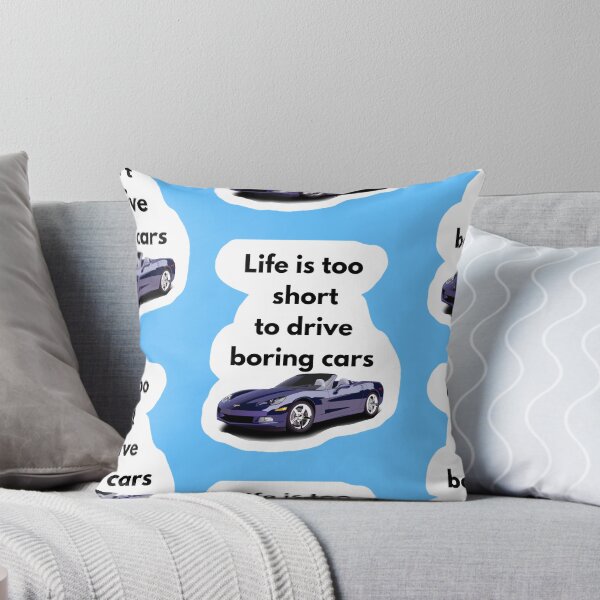 Item preview, Life Is Too Short To Drive Boring Cars Corvette T-Shirt designed and sold by MariaPCMaria.
