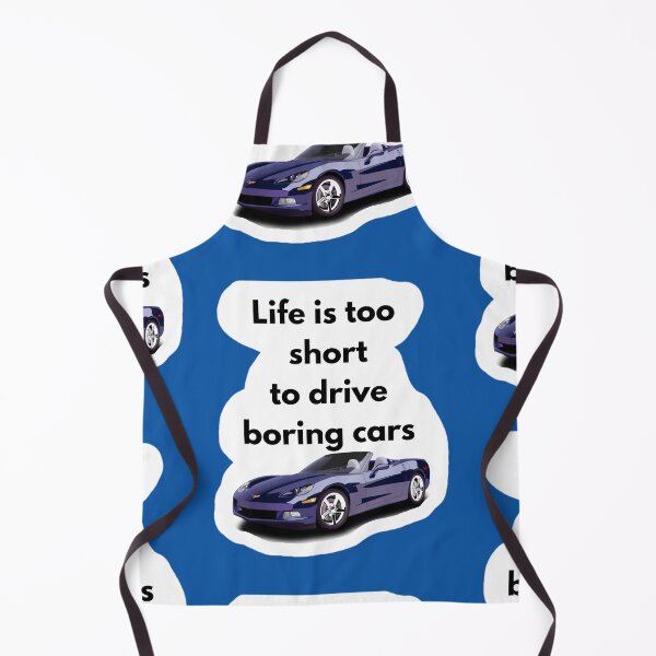Item preview, Life Is Too Short To Drive Boring Cars Corvette T-Shirt designed and sold by MariaPCMaria.