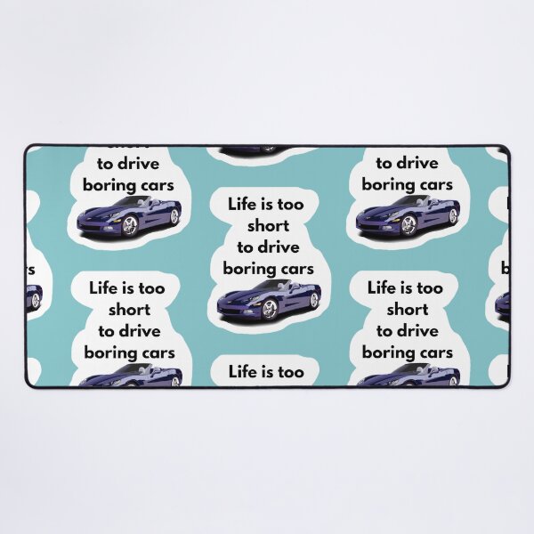 Item preview, Life Is Too Short To Drive Boring Cars Corvette T-Shirt designed and sold by MariaPCMaria.