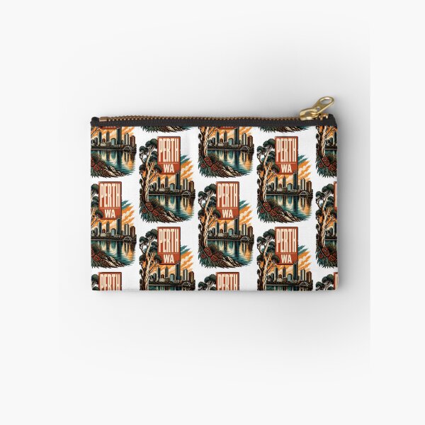 Item preview, Perth Western Australia Vintage Travel Poster designed and sold by TravelersGems.