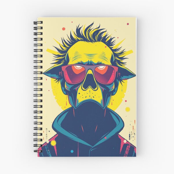 Item preview, Retro Synthwave Cyber Zombie Graphic Art designed and sold by ERODED SELF.