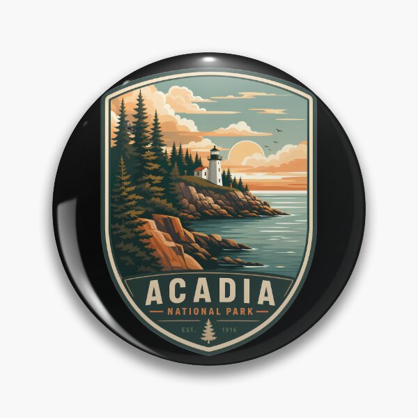 Item preview, Acadia National Park Nature Landscape designed and sold by FrontierCosmic.