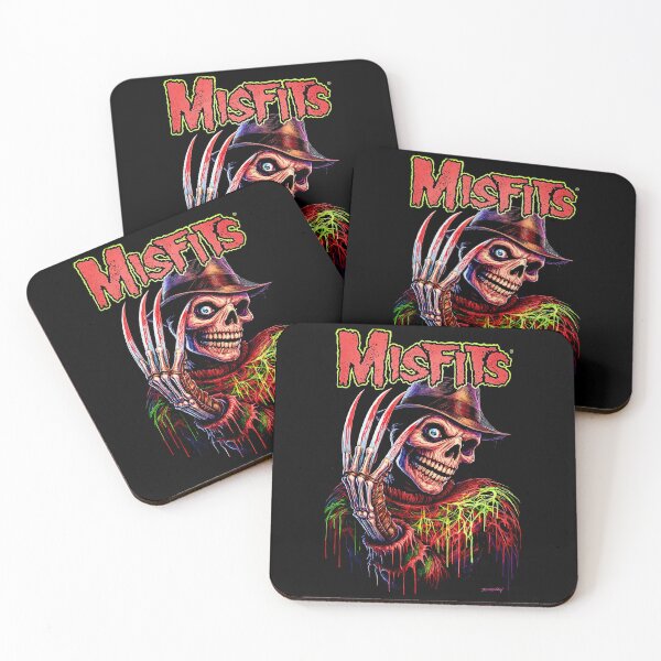 Item preview, Misfits Horror Punk Freddy Krueger Skull Artwork designed and sold by interdesigner.