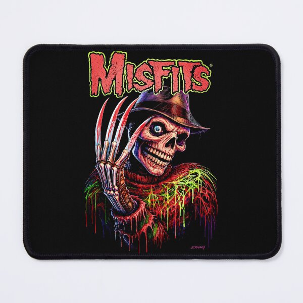 Item preview, Misfits Horror Punk Freddy Krueger Skull Artwork designed and sold by interdesigner.