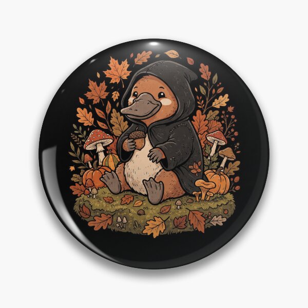 Item preview, Platypus Reaper Halloween Cozy Cottagecore Autumn Fall designed and sold by MTRBSK11.