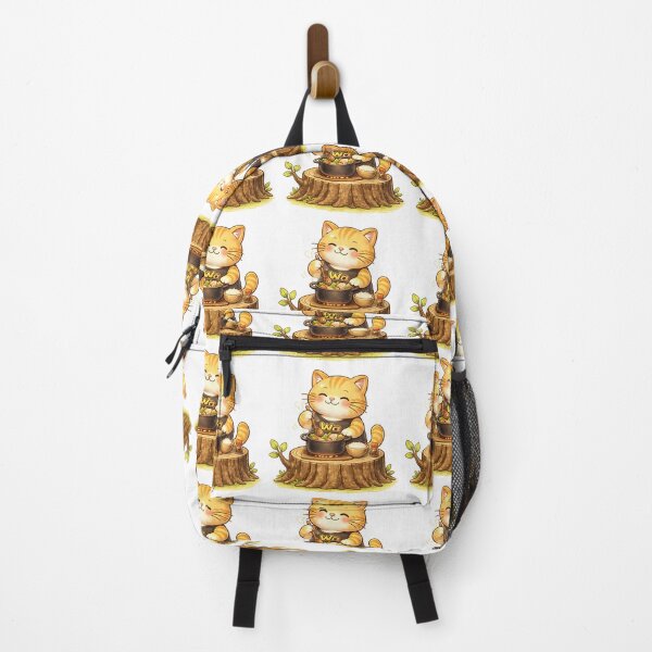 Item preview, Kawaii Orange Cat Cooking Cute Cartoon Animal Design designed and sold by Wawa5656.