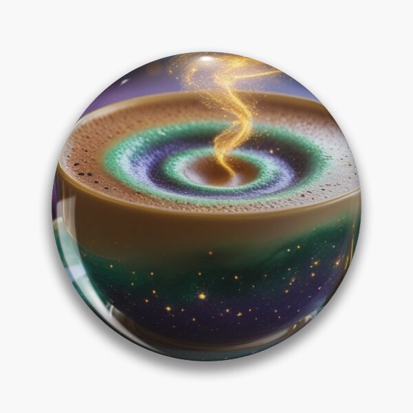 Item preview, Magical Cosmic Coffee Cup with Glowing Galaxy Swirl. designed and sold by fbtrisha.