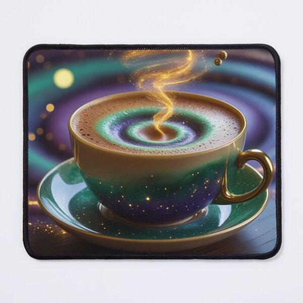Item preview, Magical Cosmic Coffee Cup with Glowing Galaxy Swirl. designed and sold by fbtrisha.