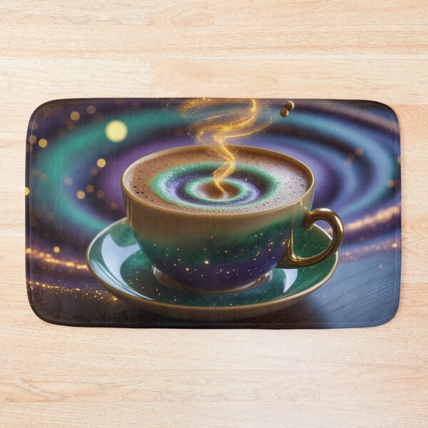 Item preview, Magical Cosmic Coffee Cup with Glowing Galaxy Swirl. designed and sold by fbtrisha.