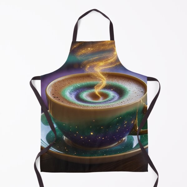 Item preview, Magical Cosmic Coffee Cup with Glowing Galaxy Swirl. designed and sold by fbtrisha.