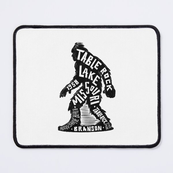 Item preview, Bigfoot Label of Table Rock Lake Missouri. designed and sold by John Morris Illustration.
