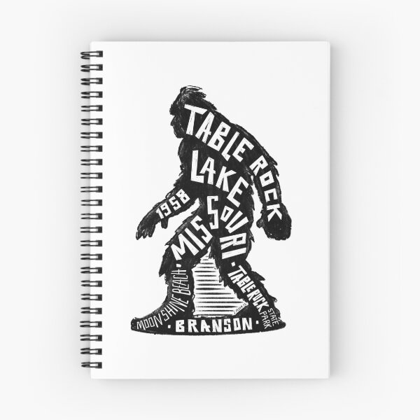 Item preview, Bigfoot Label of Table Rock Lake Missouri.  designed and sold by John Morris Illustration.