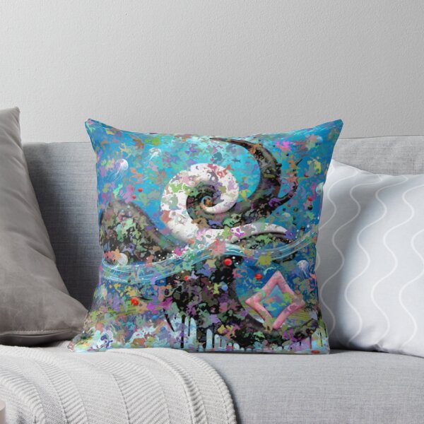 Item preview, yin and flow sky ocean C slick colorful geometric abstract design designed and sold by SmashingDeals.