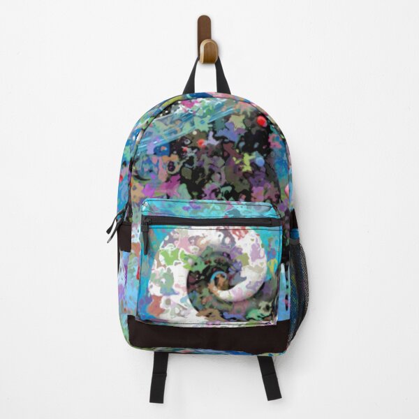 Item preview, yin and flow sky ocean C slick colorful geometric abstract design designed and sold by SmashingDeals.