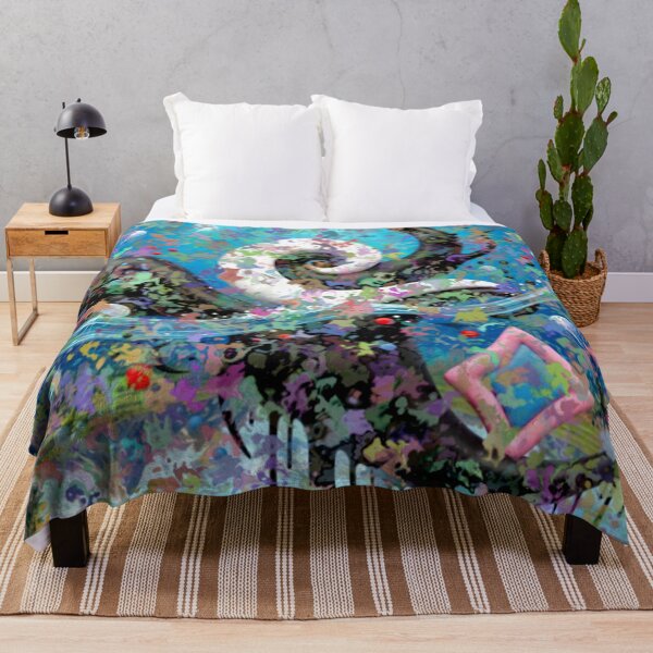 Item preview, yin and flow sky ocean C slick colorful geometric abstract design designed and sold by SmashingDeals.